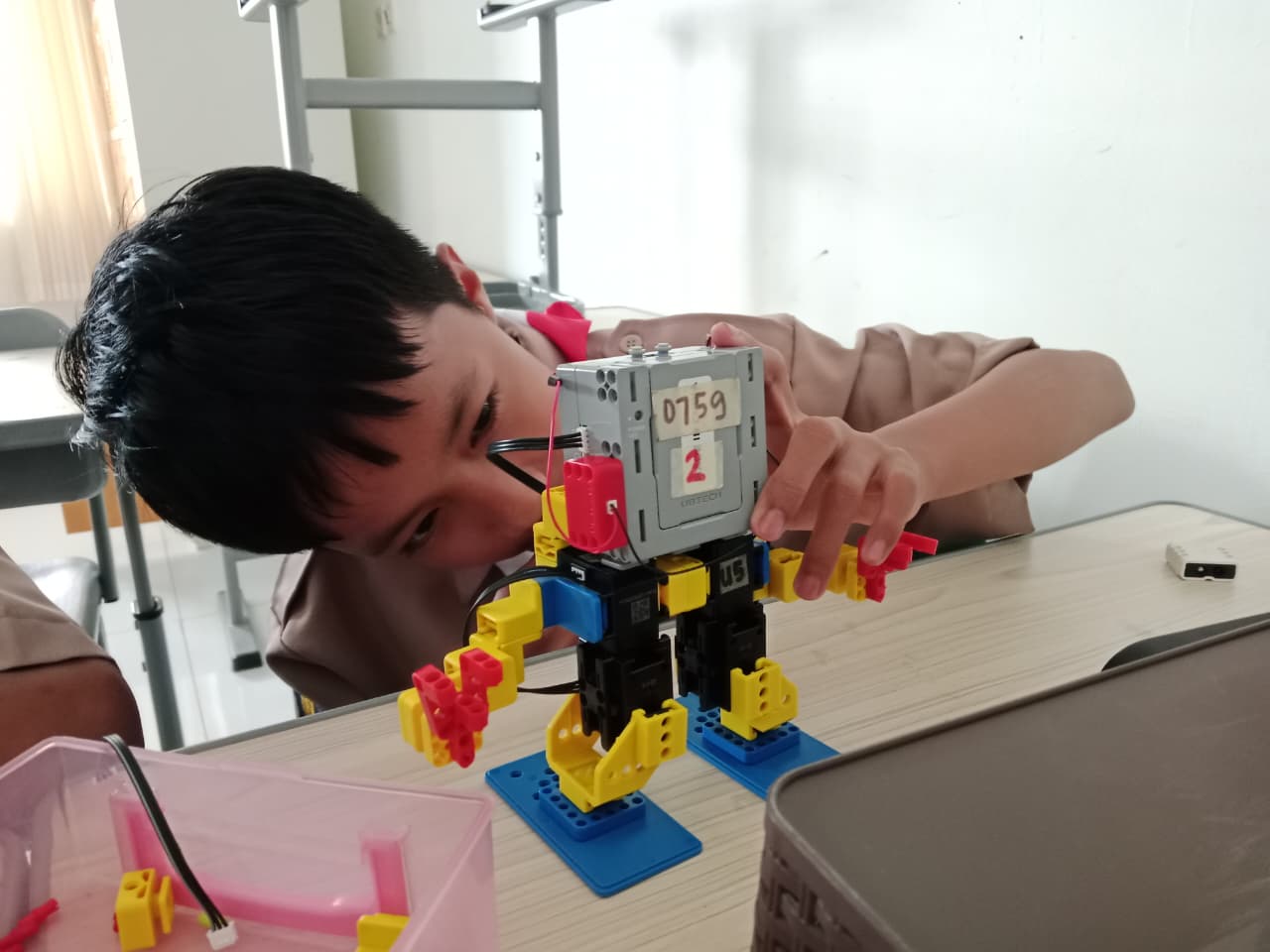 Robotics Class Potrait